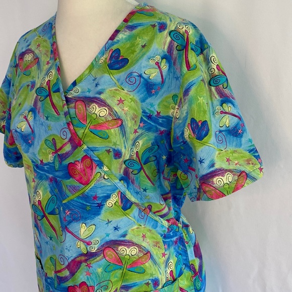 💜3/$15 UA Scrubs with Tie Back - Picture 5 of 8